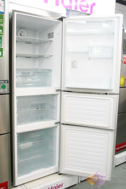 海尔印花三门冰箱新品上市美图欣赏