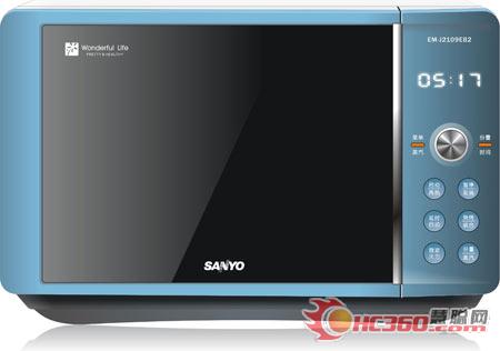 三洋“晶彩”系列微波炉(慧聪家电网配图)
