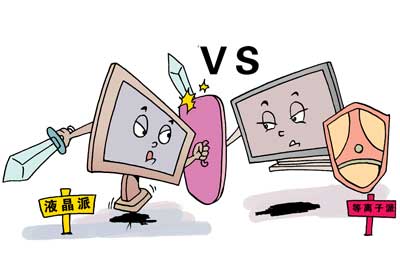 液晶等离子五项指标来评比