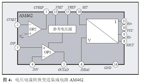 ��ѹ����ת�����ͼ��ɵ�·AM462