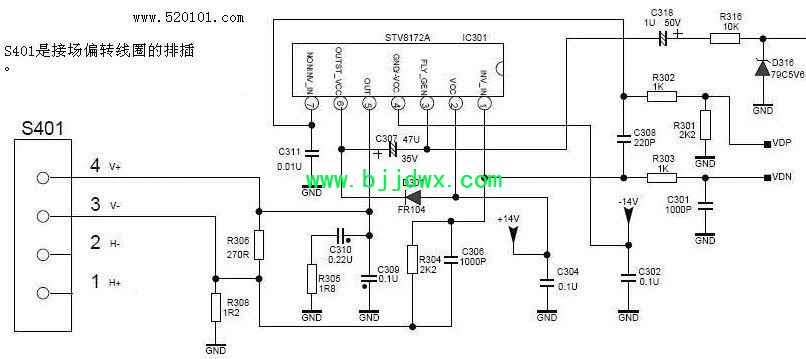 STV8172AоƬ���Ź��ܼ�Ӧ�õ�·ͼ.jpg