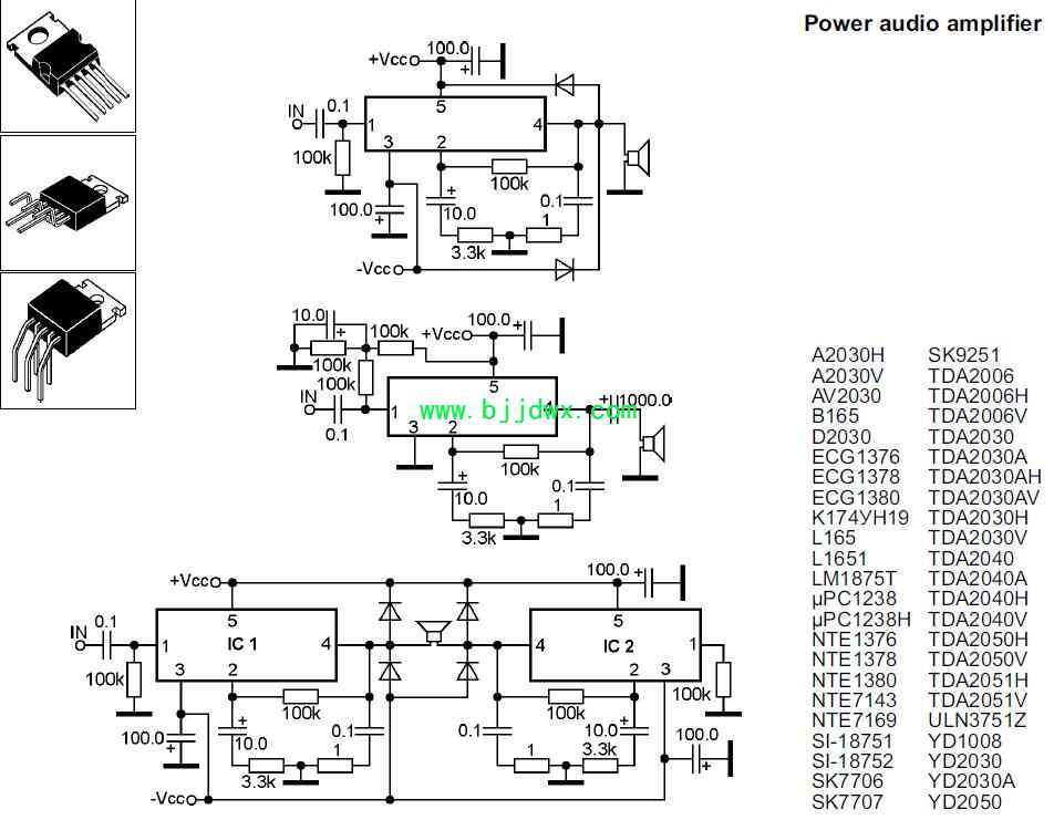A2030 A2030V AV2030 B165 SK9265 TDA2006 NTE1376 NTE7143 SK7706 TDA2040��Ӧ�õ�·ͼֽ.jpg