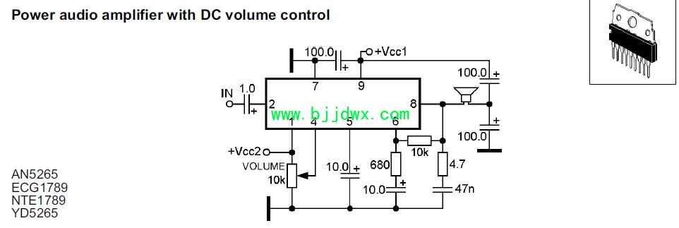 AN5265 ECG1789 NTE1789 YD5265Ӧ�õ�·ͼֽ.jpg