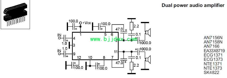 AN7156N AN7158N AN7166 EA33X8719 ECG1371 ECG1373 SK4822Ӧ�õ�·ͼֽ����.jpg