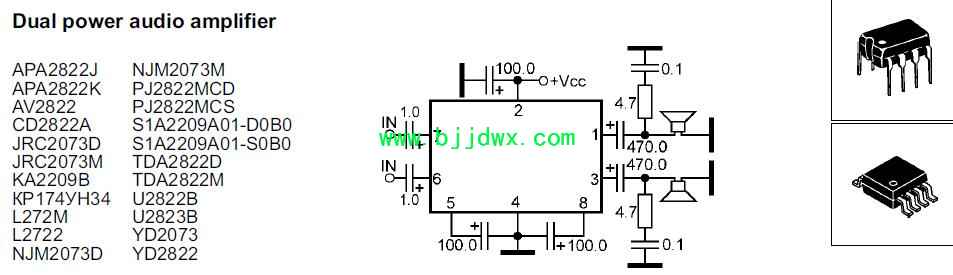 APA2822J NJM2073M S1A2209A L272M L2722 YD2073 YD2822Ӧ�õ�·ͼֽ.jpg