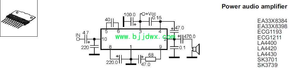 EA33X8384 ECG1193 ECG1211 LA4400 LA4430 4420SK3701 SK3739ͼֽ.jpg