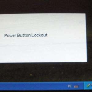 ��ʾ����ʾpower button lockout��ʲô��˼