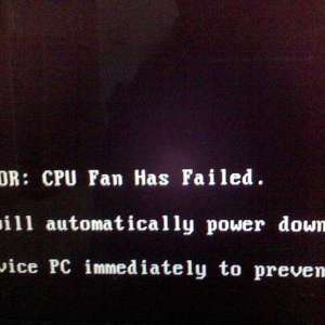 ���Կ�����ʾӢ�ġ�ERROR��cpu fan has failed������취