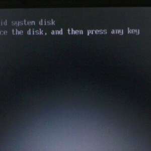 ��������Invalid system disk�޷���������