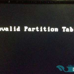 ����ÿ�ο�����ʾinvalid partition table��ԭ����޸�����