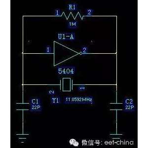 MCU�����Աߵ��ݵ����ü��񵴵�·�ķ���