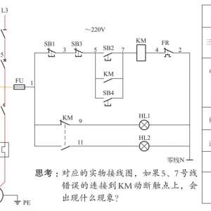 ������ͣ����״̬�źŵơ��޵�������220V���Ƶ�·