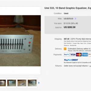 ��ô���Լ۱ȸߵ�EQ ����,UREI 533¼����������������